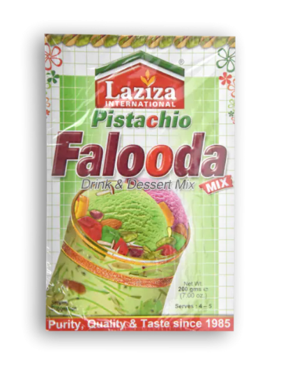 LAZIZA Pistachio Falooda Drink & Dessert Mix 7 OZ